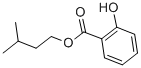 水杨酸异戊酯 结构式