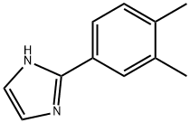 1H-Imidazole,  2-(3,4-dimethylphenyl)- 结构式