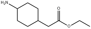 2-(4-氨基环己基)乙酸乙酯 结构式