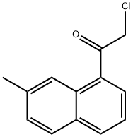 Ethanone, 2-chloro-1-(7-methyl-1-naphthalenyl)- (9CI) 结构式