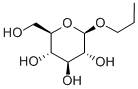 丙基 BETA-D-吡喃葡萄糖苷 结构式