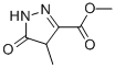 1H-Pyrazole-3-carboxylicacid,4,5-dihydro-4-methyl-5-oxo-,methylester(9CI) 结构式