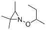 Aziridine, 2,2,3-trimethyl-1-(1-methylpropoxy)- (9CI) 结构式