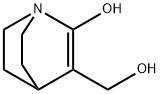 1-Azabicyclo[2.2.2]oct-2-ene-3-methanol, 2-hydroxy- (9CI) 结构式