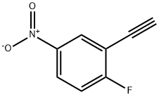 2-炔基-1-氟-4-硝基苯 结构式