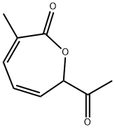 2(7H)-Oxepinone, 7-acetyl-3-methyl- (9CI) 结构式