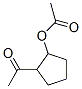 Ethanone, 1-[2-(acetyloxy)cyclopentyl]- (9CI) 结构式