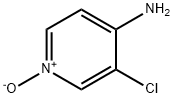 3-氯-4-氨基吡啶-1-氧化物 结构式