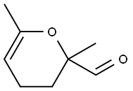 2H-Pyran-2-carboxaldehyde, 3,4-dihydro-2,6-dimethyl- (9CI) 结构式