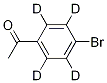 4-BroMophenyl-d4 Methyl Ketone 结构式