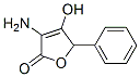 2(5H)-Furanone,  3-amino-4-hydroxy-5-phenyl- 结构式