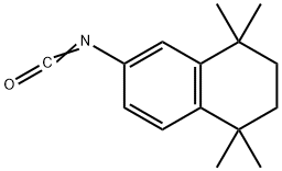 5,5,8,8-TETRAMETHYL-5,6,7,8-TETRAHYDRO-2-NAPHTHALENYL ISOCYANATE 结构式