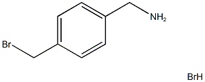 4-溴甲基苯甲胺氢溴酸盐 结构式