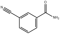 3-氰基苯甲酰胺 结构式