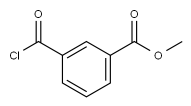 间苯二甲酸单甲酯单酰氯 结构式