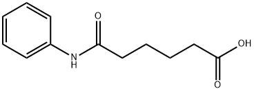 6-Oxo-6-(phenylamino)hexanoic acid 结构式