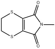 N-METHYL-3,6-DITHIA-3,4,5,6-TETRAHYDROPHTHALIMIDE 结构式