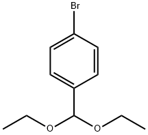 4-溴苯甲醛二乙基缩醛 结构式