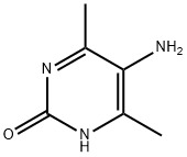 5-氨基-4,6-二甲基-2(1H)-嘧啶酮 结构式