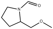 1-Pyrrolidinecarboxaldehyde, 2-(methoxymethyl)- (9CI) 结构式