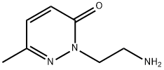 2-(2-AMINOETHYL)-6-METHYL-2,3-DIHYDROPYRIDAZIN-3-ONE 结构式