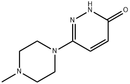 6-(4-METHYLPIPERAZIN-1-YL)PYRIDAZIN-3-OL 结构式