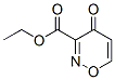 4H-1,2-Oxazine-3-carboxylicacid,4-oxo-,ethylester(9CI) 结构式