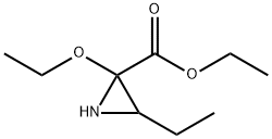 2-Aziridinecarboxylicacid,2-ethoxy-3-ethyl-,ethylester(9CI) 结构式