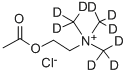 氯化乙酰胆碱-D9氘代 结构式