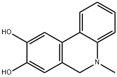 8,9-PHENANTHRIDINEDIOL, 5,6-DIHYDRO-5-METHYL- 结构式