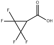 Cyclopropanecarboxylic acid, 2,2,3,3-tetrafluoro- (9CI) 结构式