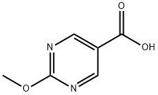 2-甲氧基嘧啶-5-羧酸 结构式