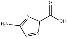 5-氨基-4H-[1,2,4]-三唑-3-羧酸 结构式