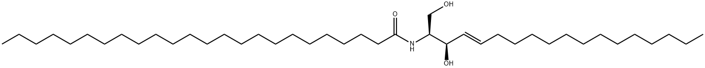 十四酰鞘氨醇 结构式