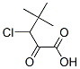 Pentanoic  acid,  3-chloro-4,4-dimethyl-2-oxo- 结构式