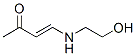 3-Buten-2-one, 4-[(2-hydroxyethyl)amino]-, (3E)- (9CI) 结构式