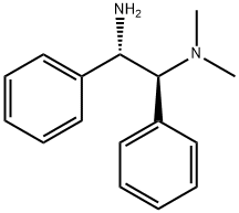 1R,2R-N,N-二甲基二苯基乙二胺 结构式