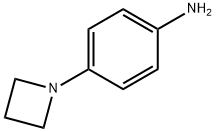 4-(氮杂环丁烷-1-基)苯胺 结构式