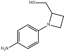 1-(4-AMINOPHENYL)-2-AZETIDINEMETHANOL 结构式
