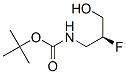 (S)-(2-氟-3-羟丙基)氨基甲酸叔丁酯 结构式