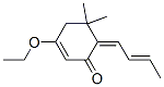 2-Cyclohexen-1-one,6-(2E)-2-butenylidene-3-ethoxy-5,5-dimethyl-,(6Z)-(9CI) 结构式