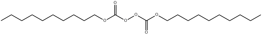 didecyl peroxydicarbonate 结构式