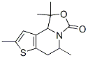 3H-Oxazolo[3,4-a]thieno[3,2-c]pyridin-3-one,  1,5,6,9b-tetrahydro-1,1,5,8-tetramethyl- 结构式