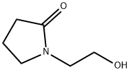 N-羟乙基-2-吡咯烷酮 结构式