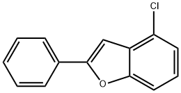 4-氯-2-苯基苯并呋喃 结构式