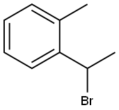 1-(1-溴乙基)-2-甲基苯 结构式