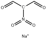 硝基丙二醛钠·一水合物 结构式
