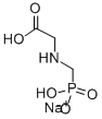 N-(膦酰甲基)甘氨酸单钠盐 结构式