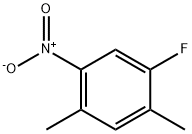 1-氟-2,4-二甲基-5-硝基苯 结构式