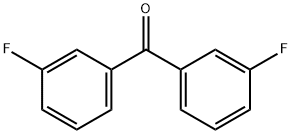 3,3'-二氟二苯甲酮 结构式